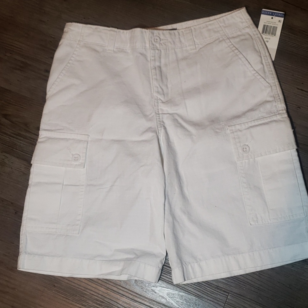 NWT Ralph Lauren POLO boys cargo shorts
